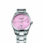 Louis Erard Women’s 20100AA08.BMA17 Heritage Pink Dial Automatic Date Watch