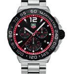 TAG Heuer Men’s CAU1116.BA0858 Formula 1 Black Dial Stainless Steel Watch