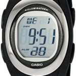 Casio Men’s FE10-1A Classic Digital Black Resin Band Watch