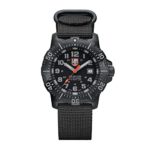 Luminox Divers Mens Watch in Black A.N.U. (Authorized for Navy Use) (XS.4221/4200 Series) – 200m Waterproof Stainless Steel Case Antireflective Sapphire Crystal