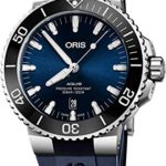Oris Aquis Date Automatic Blue Dial Stainless Steel with Rubber Strap Men’s Watch