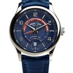 Armand Nicolet Gents-Wristwatch M02-4 GMT Date Analog Automatic A846AAA-BU-P840BU2