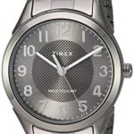 Timex Men’s TW2T46000 Briarwood 40mm Black Stainless Steel Expansion Band Watch