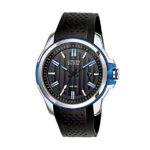 Citizen Men’s Drive Eco-Drive Two-Tone Date Strap Watch with Blue Accents