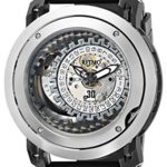 Ritmo Mundo Men’s 202 SS BLK Persepolis Dual-Time Exhibition Automatic Watch