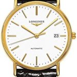 Longines Classique Presence Automatic Leather Mens Watch L49212122