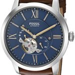 Fossil Men’s ME3110 Townsman Automatic Brown Leather Watch