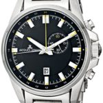 Jacques Lemans Men’s 1-1653D Liverpool GMT Analog Display Quartz Silver Watch