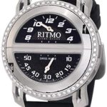 Ritmo Mundo Women’s D204/1 SS Diamond Persepolis Dual-Time Orbital Case Quartz Watch