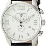 Swiss Legend Men’s Bellezza Stainless Steel Swiss-Quartz Watch with Leather Calfskin Strap, Black, 21 (Model: 22011-02-BLK)