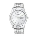 Citizen Men’s Stainless Steel Watch with Silver Dial
