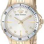 Juicy Couture Black Label Women’s Swarovski Crystal Accented Gold-Tone Bracelet Watch