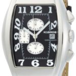 K&BROS Men’s 9425-1 Steel Chronograph Bold Watch