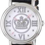 Juicy Couture Women’s 1900760 Spotlight Black Patent Leather Strap Watch