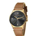 Esprit Womens Analogue Quartz Watch with Leather Strap ES1L032L0035
