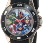 Marvel The Avengers Kids’ AVG3508 Watch with Black Rubber Band