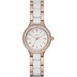DKNY Women’s Analogue Quartz Watch with Stainless Steel Strap NY2496