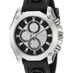 Geneva Men’s FMDJM511 Analog Display Quartz Black Watch