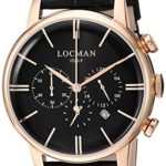 Locman Italy Women’s 1960 Collection Stainless Steel Quartz Watch with Nylon Strap, Pink, 19 (Model: 0253A11A-00PKNKNP)