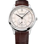 Louis Erard Men’s 1931 40mm Brown Leather Band Steel Case Automatic Cream Dial Watch 33226AA11.BDC80