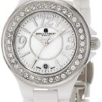 Charles-Hubert, Paris Women’s 6777-W Premium Collection White Ceramic Watch