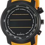 Suunto Elementum Terra Amber Rubber Strap Digital Watch with Altimeter, Barometer, Compass