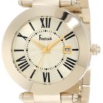 Freelook Women’s HA1537GM-3 All Shiny Gold Plated Dial Watch