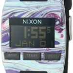 Nixon Men’s ‘Comp’ Plastic and Silicone Automatic Watch, Color:Black (Model: A4082151-00)