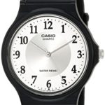 Casio Women’s MQ24-7B3LL Classic Black Resin Band Watch