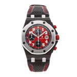 Audemars Piguet Royal Oak Offshore Mechanical (Automatic) Red Dial Mens Watch 26190OS.OO.D003CU.01 (Certified Pre-Owned)