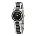 Tissot Women’s T0642102205600 Cera Black Dial Diamond-Accented Ceramic Watch