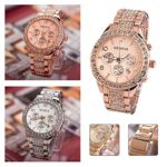 Geneva Women Fashion Luxury Crystal Wrist Watch,Outsta Unisex Stylish Quartz Watch