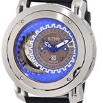 Ritmo Mundo Men’s RMPA/202-2 SS Blue Persepolis Analog Display Swiss Automatic Black Watch