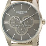 Kenneth Cole New York Men’s Quartz Stainless Steel Casual Watch, Color:Gold-Toned (Model: KC15205002)