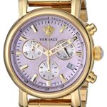 Versace Women’s VLB100014 Day Glam Gold Ion-Plated Stainless Steel Watch