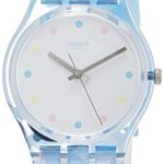 Swatch Womens Analogue Quartz Watch with Silicone Strap GS159