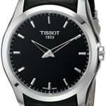 Tissot Men’s T0354461605100 Couturier Analog Display Swiss Quartz Black Watch