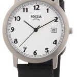 Boccia Men’s Quartz Watch with Leather 510 95