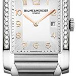 Baume & Mercier Women’s MOA10023 Hampton Analog Display Quartz Silver Watch