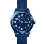 Lacoste Kids’ TR90 Quartz Watch with Rubber Strap, Blue, 14 (Model: 2030002)