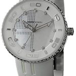 Jet mop Womens Analog Swiss Quartz Watch with Silicone Bracelet MD3187SS-21