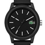 Lacoste Men’s TR90 Quartz Watch with Rubber Strap, Black, 20 (Model: 2010986)