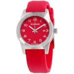 Wenger Field Color Quartz Movement Pink Dial Ladies Watch 10411131