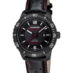 Wenger Men’s Analogue Quartz Watch with Leather Strap 01.0851.123
