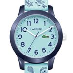 Lacoste Kids’ TR90 Quartz Watch with Rubber Strap, Blue, 14 (Model: 2030013)