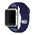 Game Time Tennessee Titans Silicone Sport Band Compatible with Apple Watch – Band ONLY (38mm/40mm)