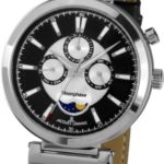 Jacques Lemans Men’s 1-1698A Verona Classic Analog Chronograph with Moonphase Watch