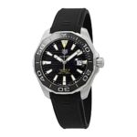 Tag Heuer Aquaracer Automatic Black Dial Mens Watch WAY201A.FT6142