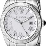 Versace Men’s VFE040013 V-Spirit Analog Display Quartz Silver Watch