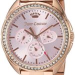 Juicy Couture Women’s ‘Capri’ Quartz Gold Quartz Watch(Model: 1901480)